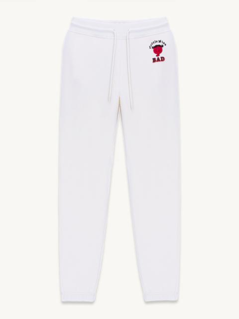 Sandro Cotton jogging bottoms with print