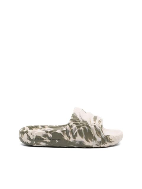 adidas Adilette camouflage-print slides