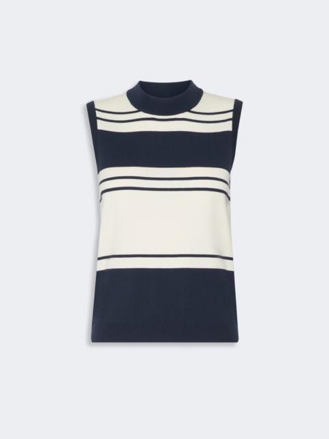 WEEKEND Max Mara NAZIONE Stretch viscose sweater - NAVY