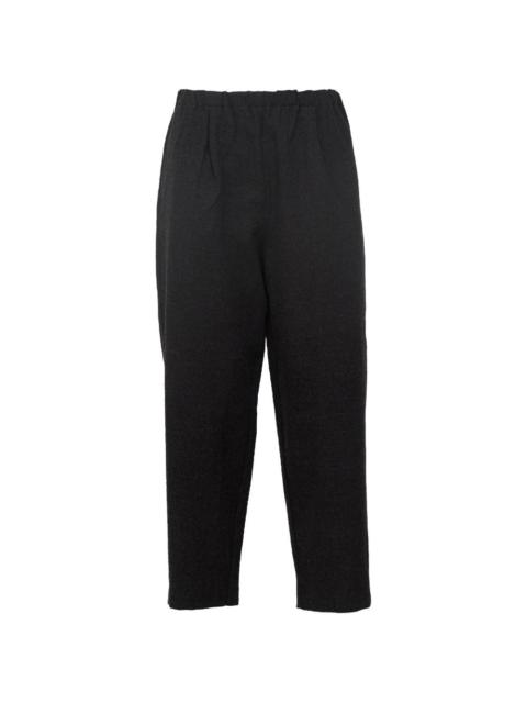apuntob pleated elasticated-waist trousers