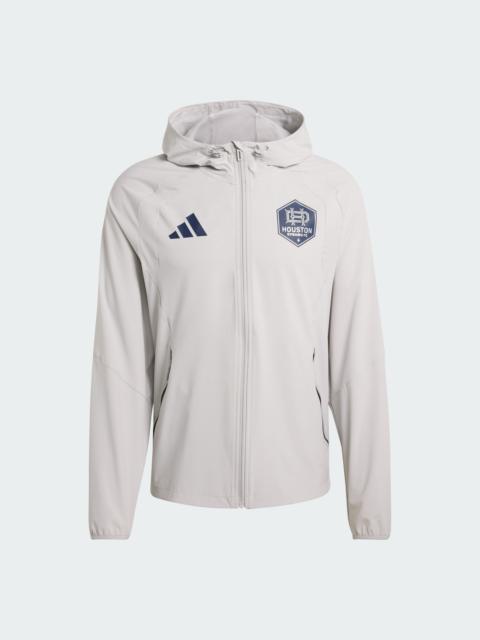 adidas Houston Dynamo Tiro Tech Full Zip Windbreaker Jacket