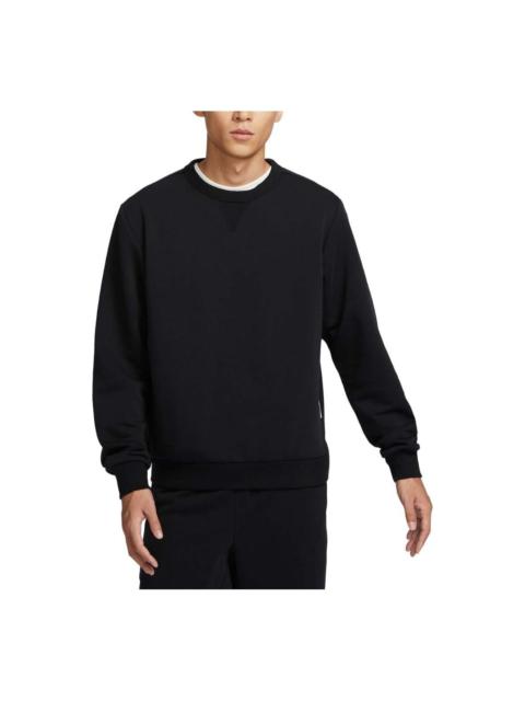 Nike Nike Dri-FIT Basketball Crew Neck Sweatshirt Asia Sizing 'Black' FZ0221-010