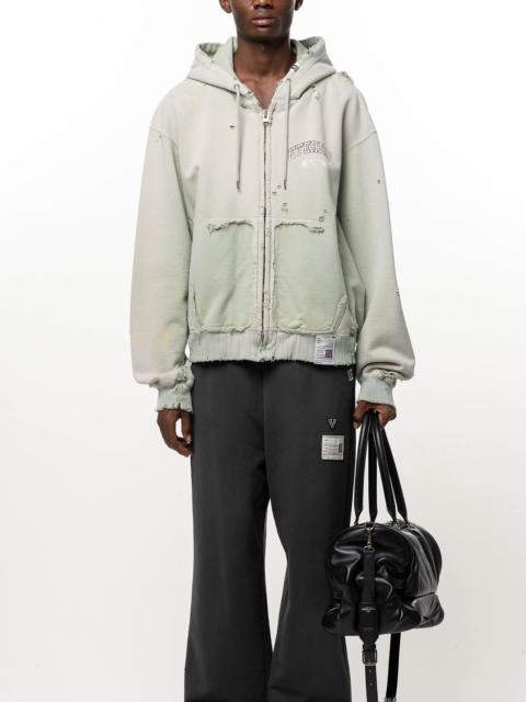 Maison MIHARAYASUHIRO Sun Faded Like Zip-up Hoodie