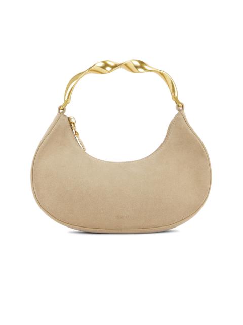 SIMKHAI Nixi Suede Twist Handle Bag