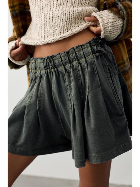 FREE PEOPLE Croquet Knit Shorties