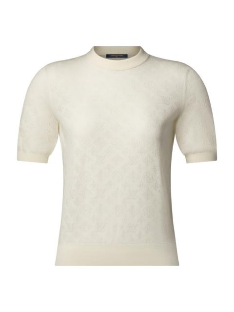 Louis Vuitton Openwork Mahina Knit Top