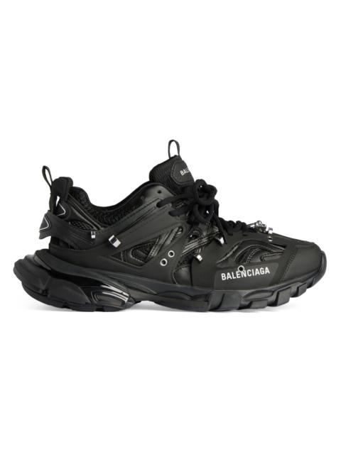 BALENCIAGA Women's Speed Knit Sneakers with Rhinestones - Black