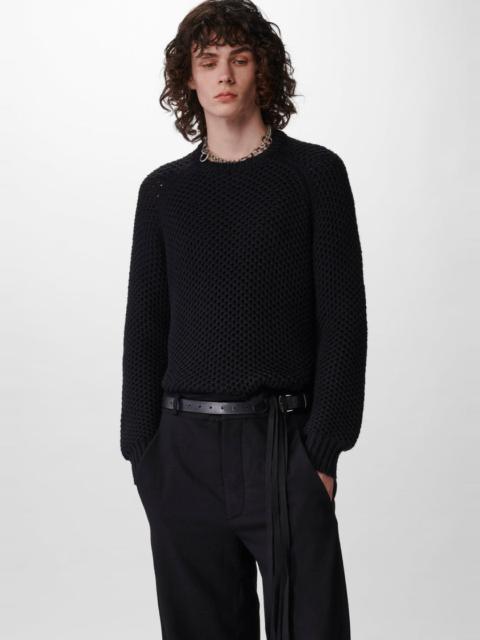 Ann Demeulemeester Eric Knitted Crewneck Jumper