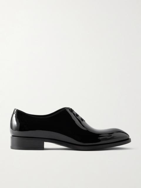 TOM FORD Elkan Patent-Leather Oxford Shoes