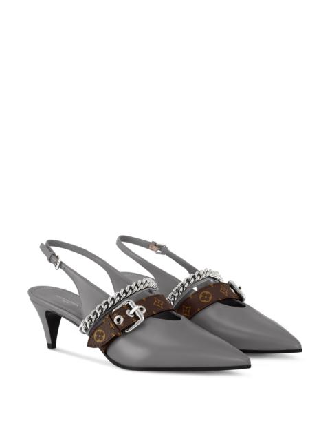 Louis Vuitton LV Vibe Slingback Pump