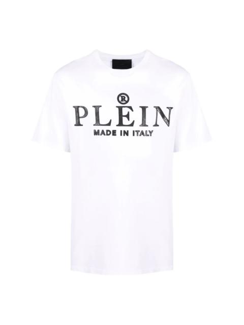 PHILIPP PLEIN Made in Italy logo-print T-shirt