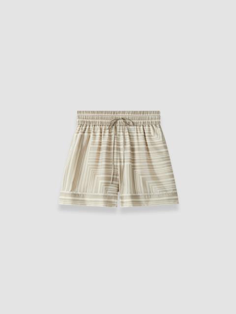 JOSEPH Laven Printed Silk Shorts