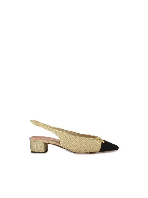 AQUAZZURA Gioia slingback-strap pumps