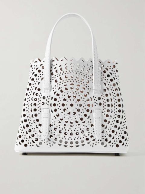 Alaïa Mina 20 laser-cut leather tote