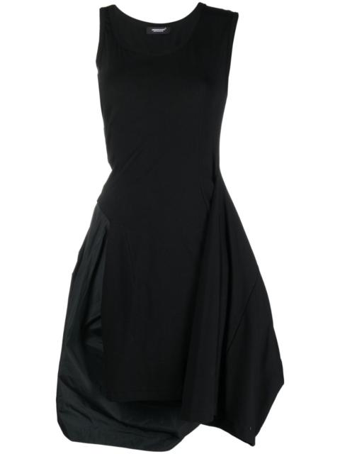 UNDERCOVER hybrid asymmetric sleeveless dress