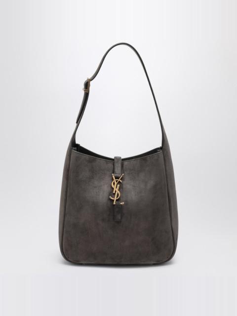 Saint Laurent Small Le 5 À 7 Grey Suede Bag Women