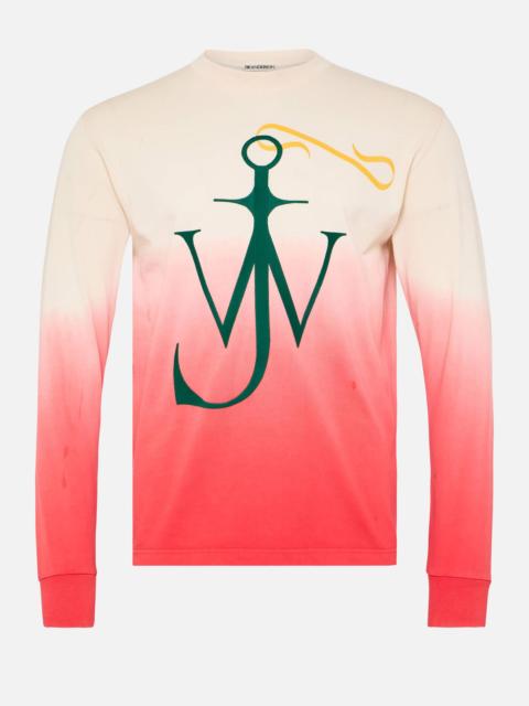 JW Anderson Dip dye anchor with long sleeves