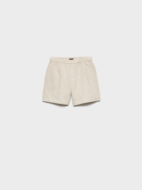 Prada Chambray Bermudas