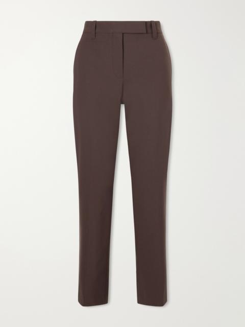 Brunello Cucinelli Tapered Wool-blend Pants