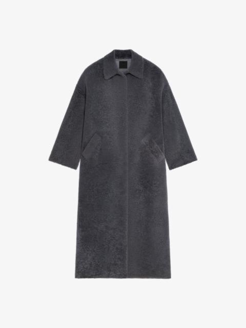 Givenchy OVERSIZED COAT IN SHEARLING