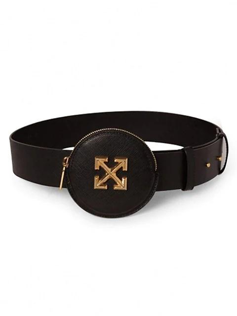 Off-White Arrows Logo Coin Purse Belt