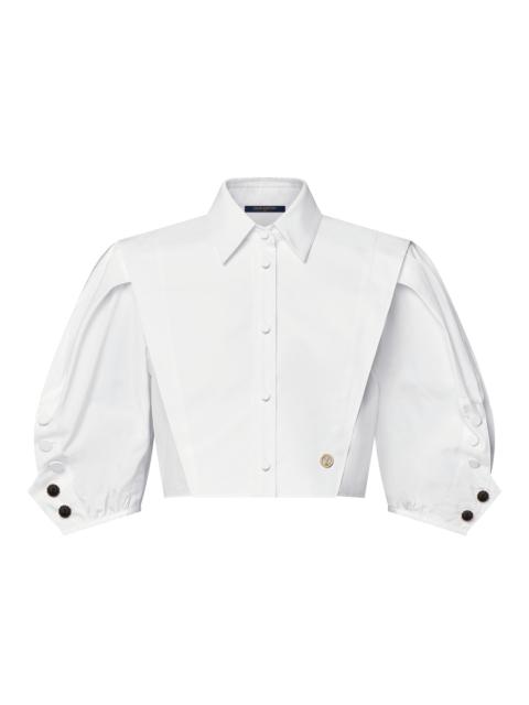 Louis Vuitton Puff-Sleeve Blouse