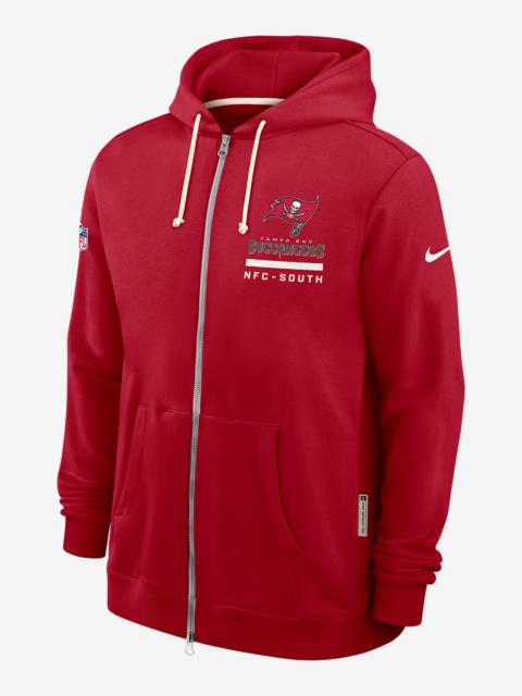 Tampa Bay Buccaneers Utility Player Sideline Men's Nike Dri-FIT NFL Full-Zip Hoodie