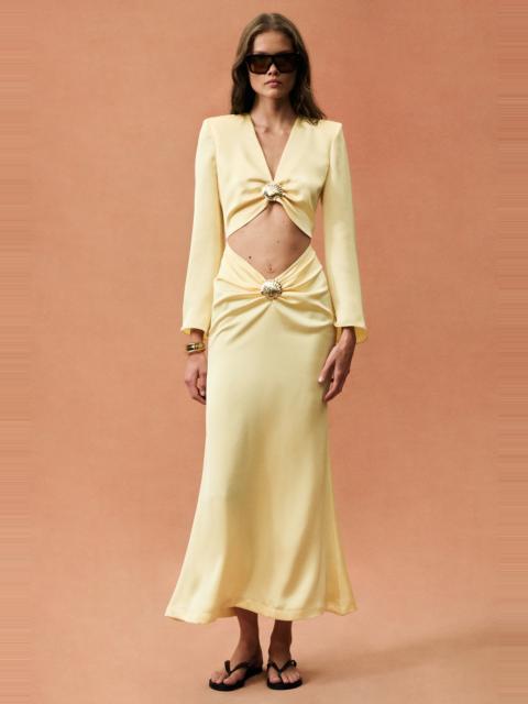 ROWEN ROSE for FWRD Cut Out Maxi Dress