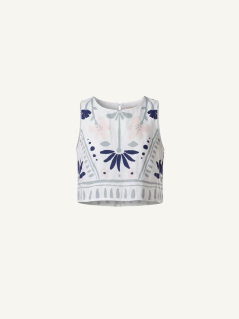 Cleobella VENETIA TOP| LILIANA BLUE SURF