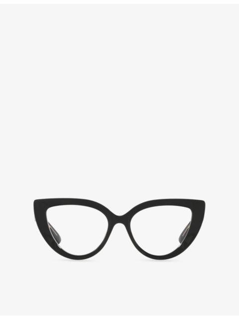 GUCCI GG1530O Cat-Eye Frame Acetate Glasses