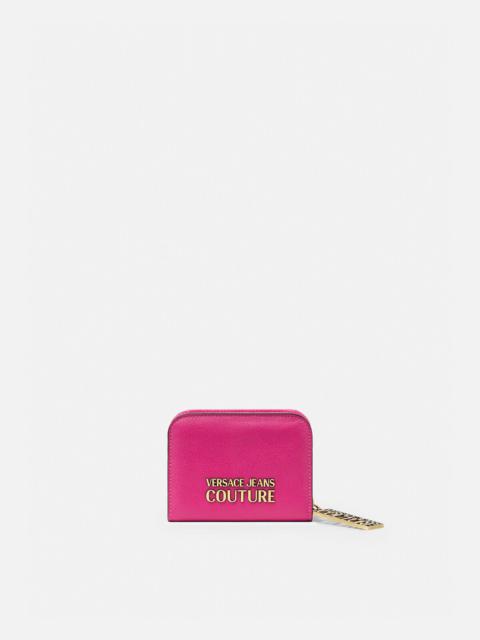 VERSACE JEANS COUTURE Logo Zip Wallet