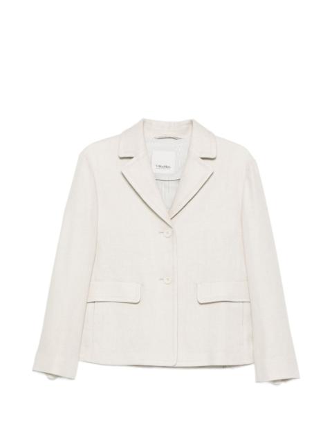 'S Max Mara flap-pocket blazer