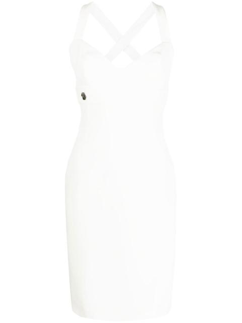 PHILIPP PLEIN silk mini dress