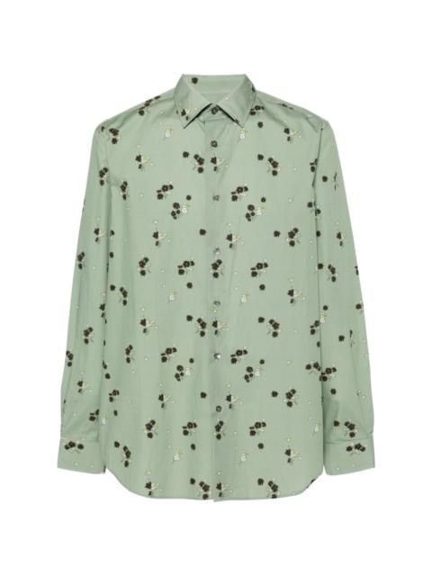 Paul Smith Narcissus Floral cotton shirt