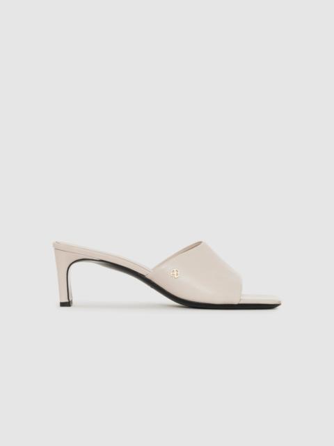 ANINE BING Jayden Mule Sandals - Bone