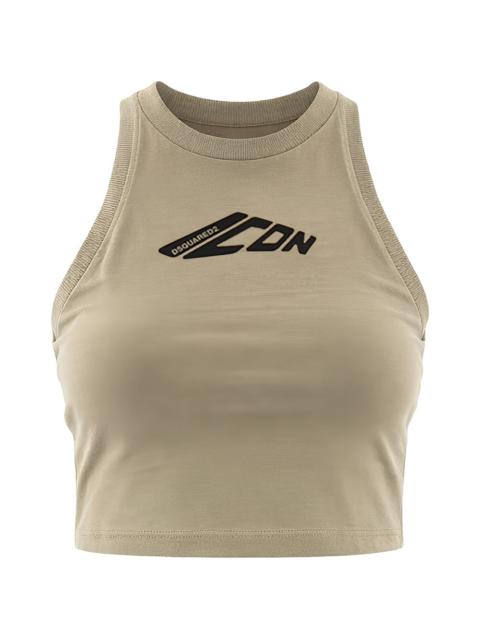 DSQUARED2 graphic-detail tank top