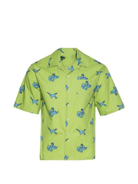 Marni buttoned pattern shirt