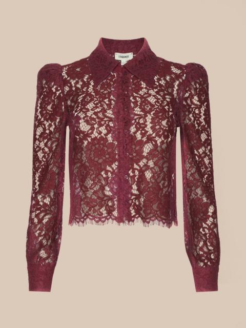 L'AGENCE Anita Lace Blouse