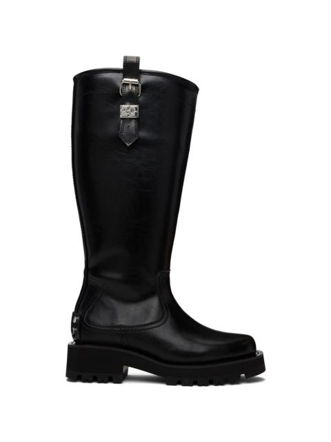 GANNI Black High Boots