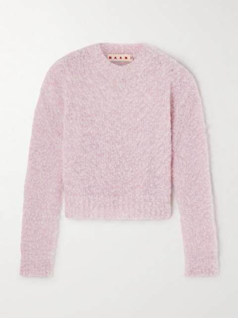Marni Brushed Alpaca-blend Sweater