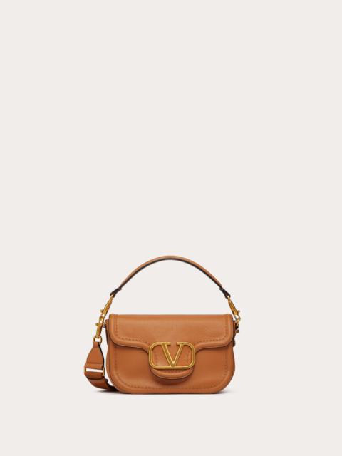 Valentino VALENTINO GARAVANI ALLTIME GRAINY CALFSKIN SHOULDER BAG