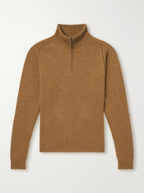 SEASE Cashmere Half-Zip Sweater