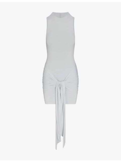 SKIMS Wrap Jersey Mini Dress
