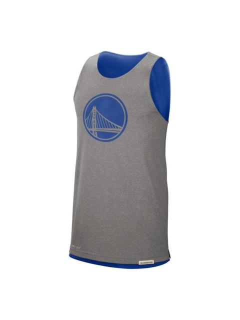 Nike Nike NBA Golden State Warriors Standard Issue Men Gray CN0711-495