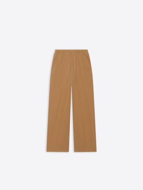 Balenciaga BB Corp Jogging Pant in Tan