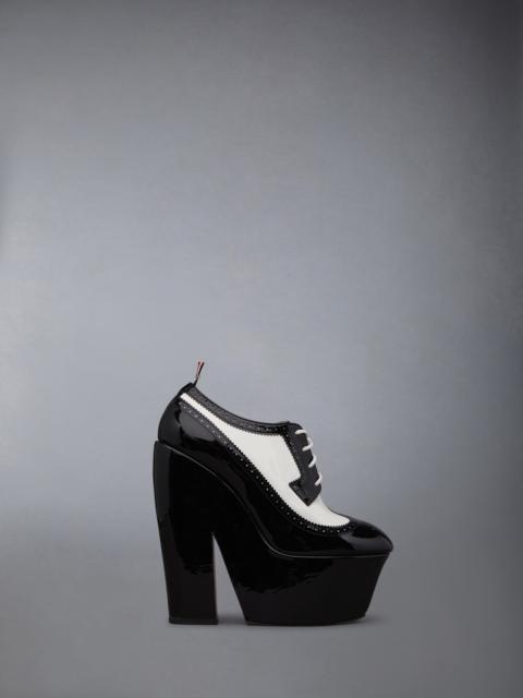 Thom Browne SOFT PATENT 170MM LONGWING BROGUE