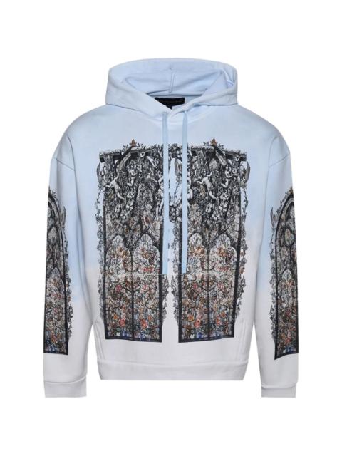 WHO DECIDES WAR Ignatius graphic hoodie