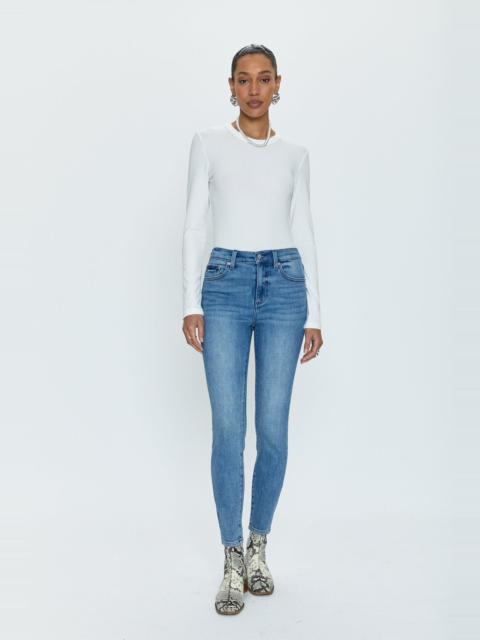 PISTOLA ALINE HIGH RISE SKINNY JEAN - LINDEN