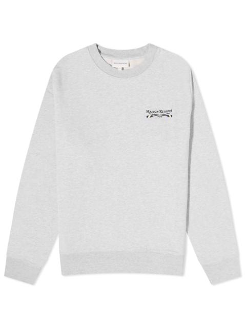 Maison Kitsuné Maison Kitsune Maison Kitsune Oars Regular Crew Sweat