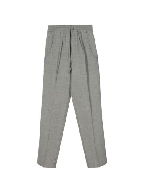 Liska houndstooth tapered trousers